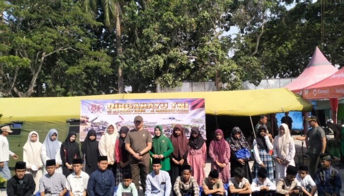 Sambut HUT ke-81 TNI, Kodim 0828/Sampang Gelar Bakti Sosial dan Salurkan 100 Kantong Darah