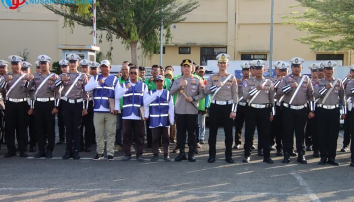 HUT Ke-71 Lalu Lintas Bhayangkara, Kapolresta Sumenep Minta Personel Humanis dan Responsif