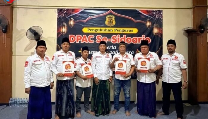 Pengukuhan 4 DPAC MADAS (Madura Asli) Sidoarjo Dirangkai Maulid Nabi: Perkuat Konsolidasi dan Pelayanan Masyarakat