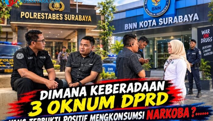 Soal Asesmen 3 Anggota DPRD Terjerat Narkoba, AMI Geram Informasi Polrestabes dan BNNK Surabaya Tak Sinkron