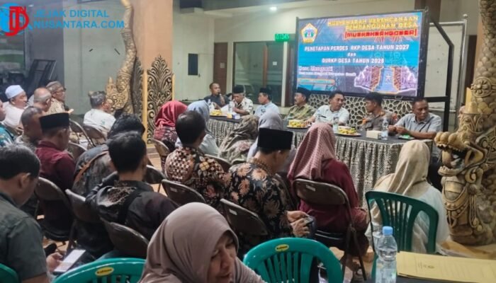 Musyawarah Desa Menganti Tetapkan RKPDes 2027, Susun Arah Pembangunan Berkelanjutan 