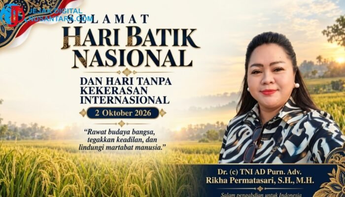 Makna Hari Batik Nasional 2026: Rikha Permatasari Tegaskan Keadilan dan Pelestarian Budaya