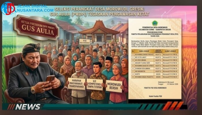 Tutup Celah Nepotisme, Seleksi Perangkat Desa Morowudi Gresik Dituntut Bebas Sogok dan Intervensi