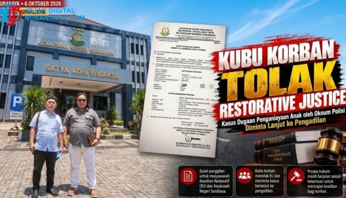 Kubu Korban Tolak Restorative Justice, Kasus Penganiayaan Anak oleh Oknum Polisi Minta Lanjut ke Pengadilan