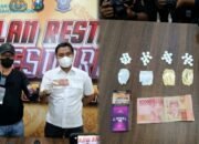 Polresta Sumenep Cokok Pengedar Pil Logo Y di Gapura, 60 Butir Okerbaya Disita