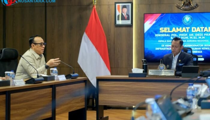 Dukung Ketahanan Pangan, Menko AHY dan BRAN Perkuat Sinergi Kelola Tanah Produktif