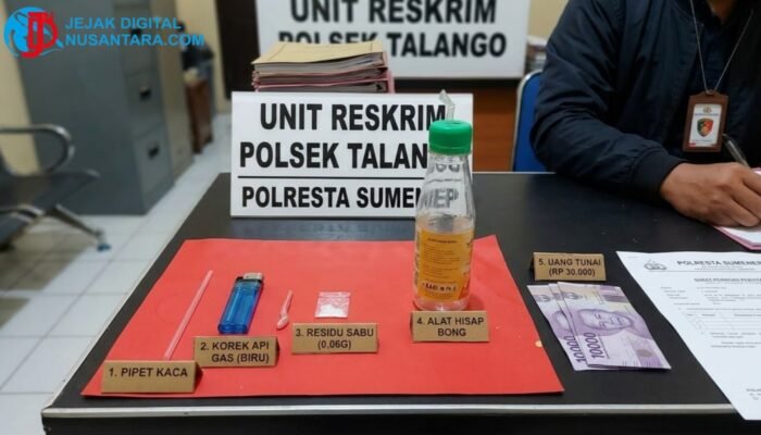 Polsek Talango Ringkus Dua Pengedar dan Pemakai Sabu di Sumenep