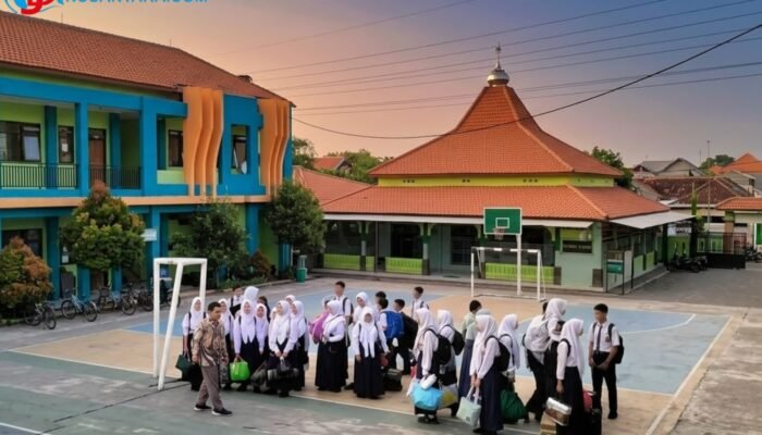 Mendidik Mental dan Jiwa Leadership: Siswa OSIS SMPN 14 Surabaya Giat LDKS Bersama Polri