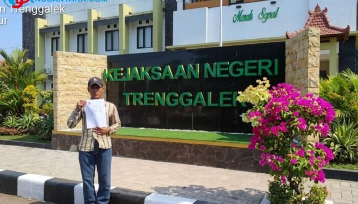 PKN Laporkan Dugaan Korupsi Tunjangan Perumahan DPRD Trenggalek ke Kejari, Indikasi Markup Rp1,7 Miliar