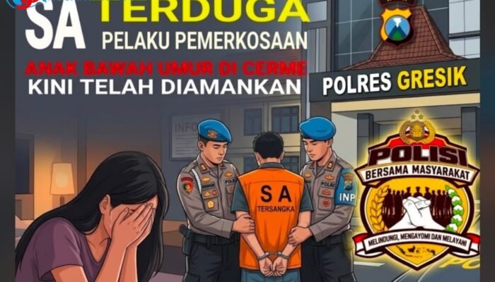 CERME GEMPAR! Kasus Dugaan Pemerkosaan Anak di Bawah Umur Memasuki Babak Baru, LPK-RI DPC Gresik Kawal Ketat Proses Hukum