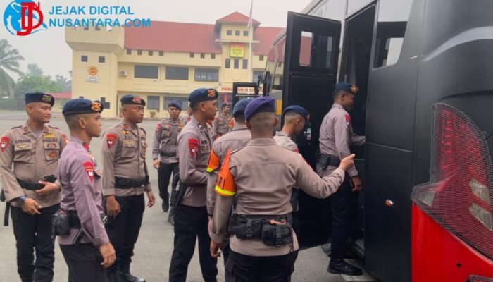 Cegah Karhutla Meluas, Polri Tebalkan Pasukan Brimob di Sumatera Selatan