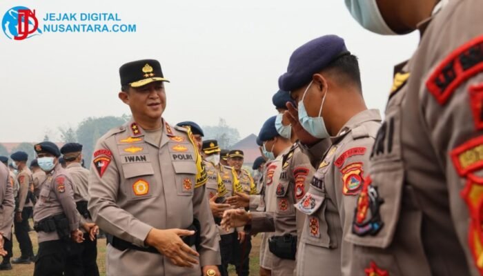 Atasi Karhutla Kalteng, 210 Personel BKO Brimob NTB dan Pusdokkes Polri Diturunkan