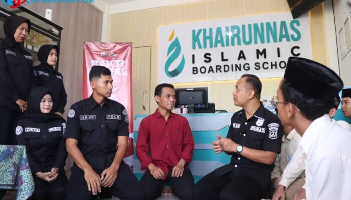 Peringati HUT ke-75 Humas Polri, Polres Gresik Salurkan Paket Sembako ke Panti Asuhan Nurul Hayat