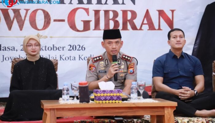 Dua Tahun Prabowo-Gibran, Kapolres Kediri Kota Perkuat Sinergi Lintas Sektor Jaga Kondusivitas Wilayah