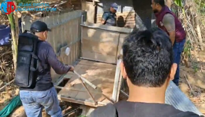 Tegas! Satresnarkoba Polres Sampang Bongkar 18 Bilik Tempat Nyabu di Desa Rabasan