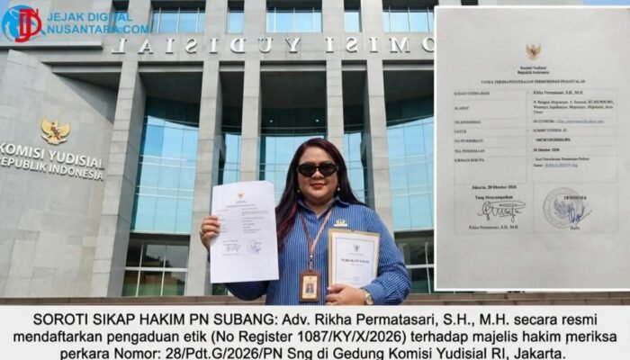 Soroti Sikap Majelis Hakim PN Subang, Tim Advokat Rikha Permatasari Resmi Adukan ke KY