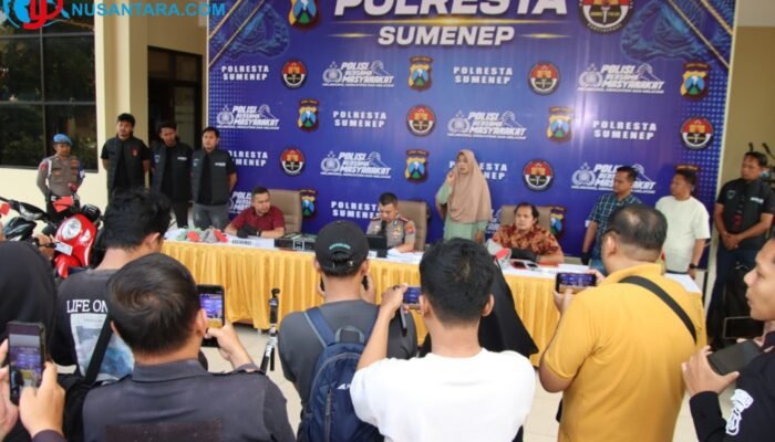 Operasi Sikat Semeru 2026: Polresta Sumenep Gulung 10 Tersangka dari 9 Kasus Kejahatan