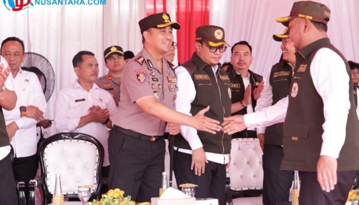 Kapolres Gresik Hadiri Apel Akbar Aslinmas: Tegaskan Kolaborasi Jaga Kamtibmas dan Responsif Lindungi Warga
