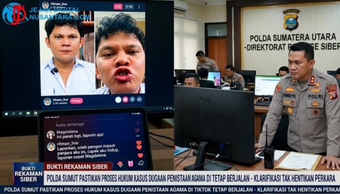 Polda Sumut Pastikan Proses Hukum Kasus Dugaan Penistaan Agama di TikTok Tetap Berjalan