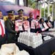 Polres Tulungagung Bongkar 70 Kasus Narkoba: 815 Gram Sabu dan 219 Ribu Pil Disita