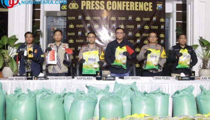 Polisi Bongkar Mafia Beras SPHP di Pasuruan: 4 Tersangka Oplos 20 Ton Beras Subsidi, Keuntungan Capai Ribuan Rupiah per Kilogram