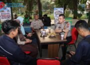 Perkuat Sinergi Kamtibmas, Kapolresta Sumenep Gelar Ngopi Bareng Masyarakat di Taman Bunga